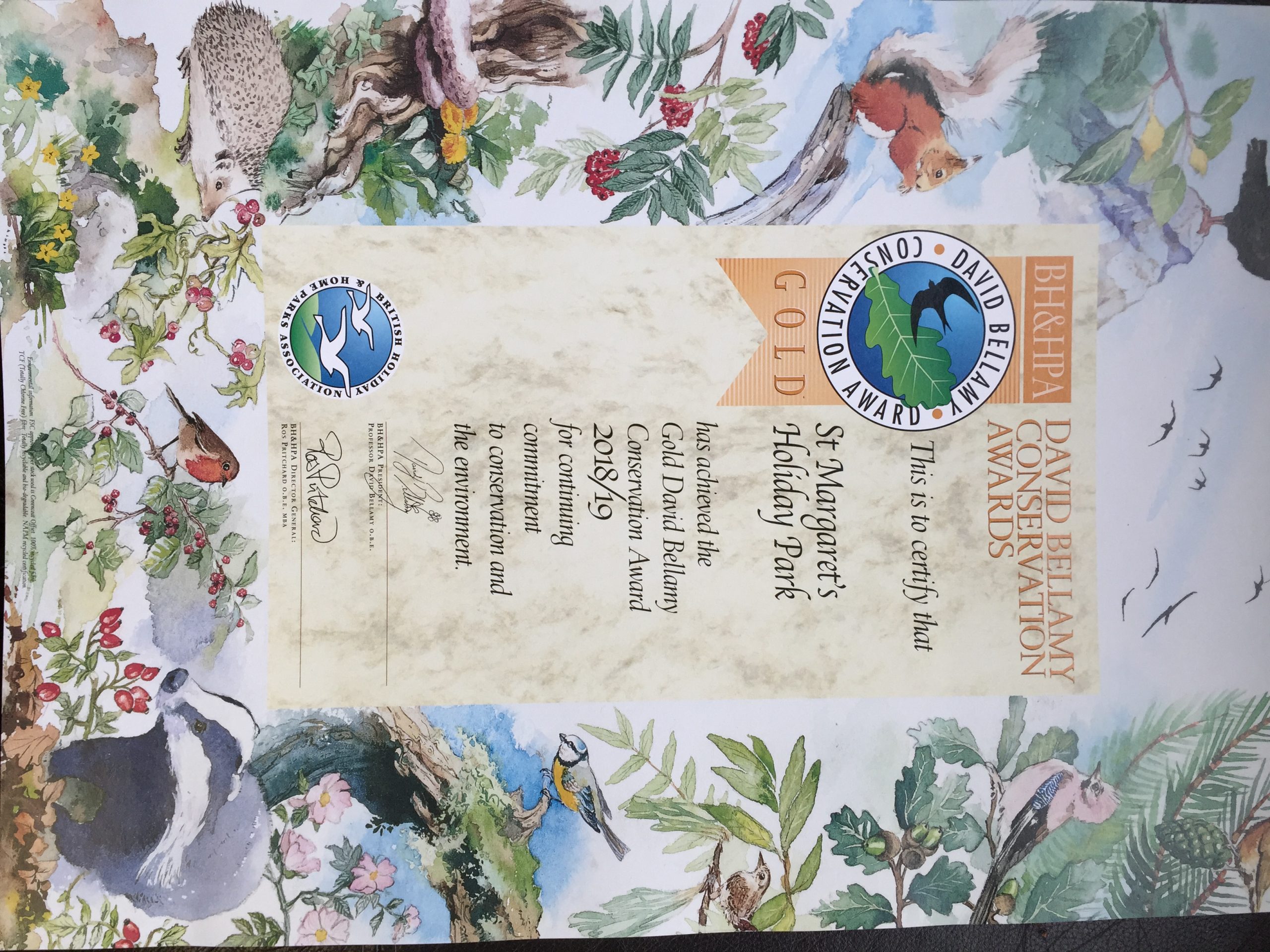 David Bellamy Conservation Award